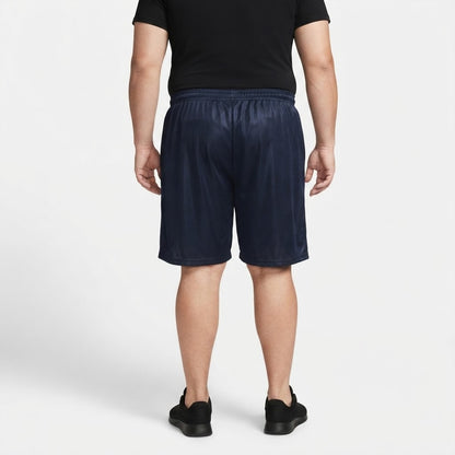 Classic Navy Polyester Sport Short made from lightweight Polyester fabric