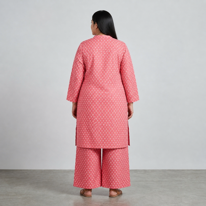 Coral Booti Print Lawn Co-ord Set PSW-11136