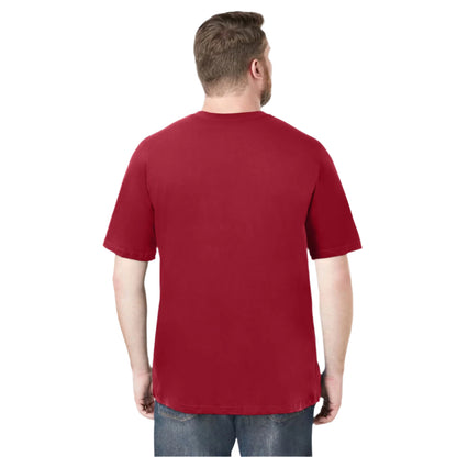 Crimson Red Classic Crewneck Tee PSM-9839
