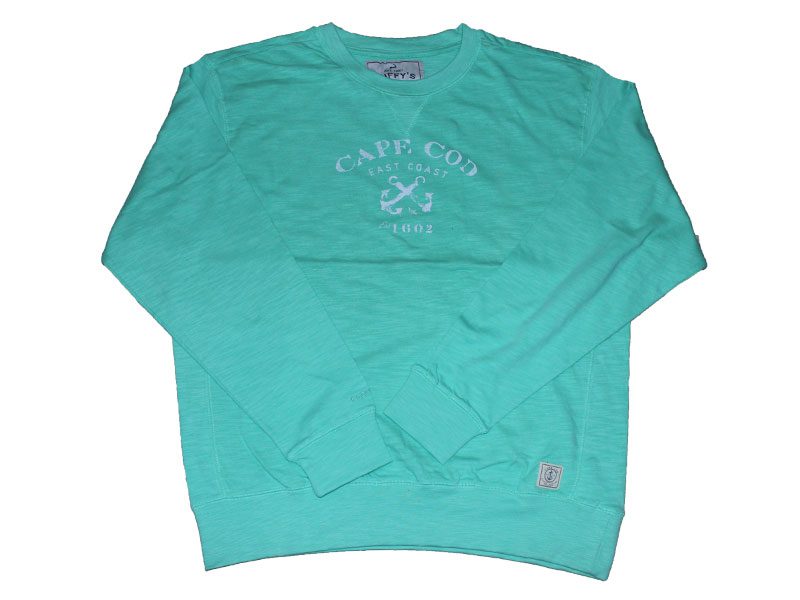 Sea Green Big Size SweatShirt PSM-3092