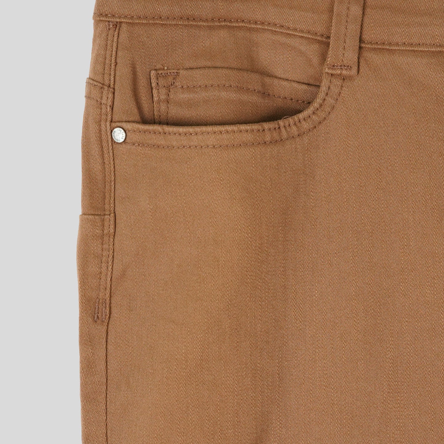 Camel Brown Tapered Fit Plus-Size Jeans PSW-8576