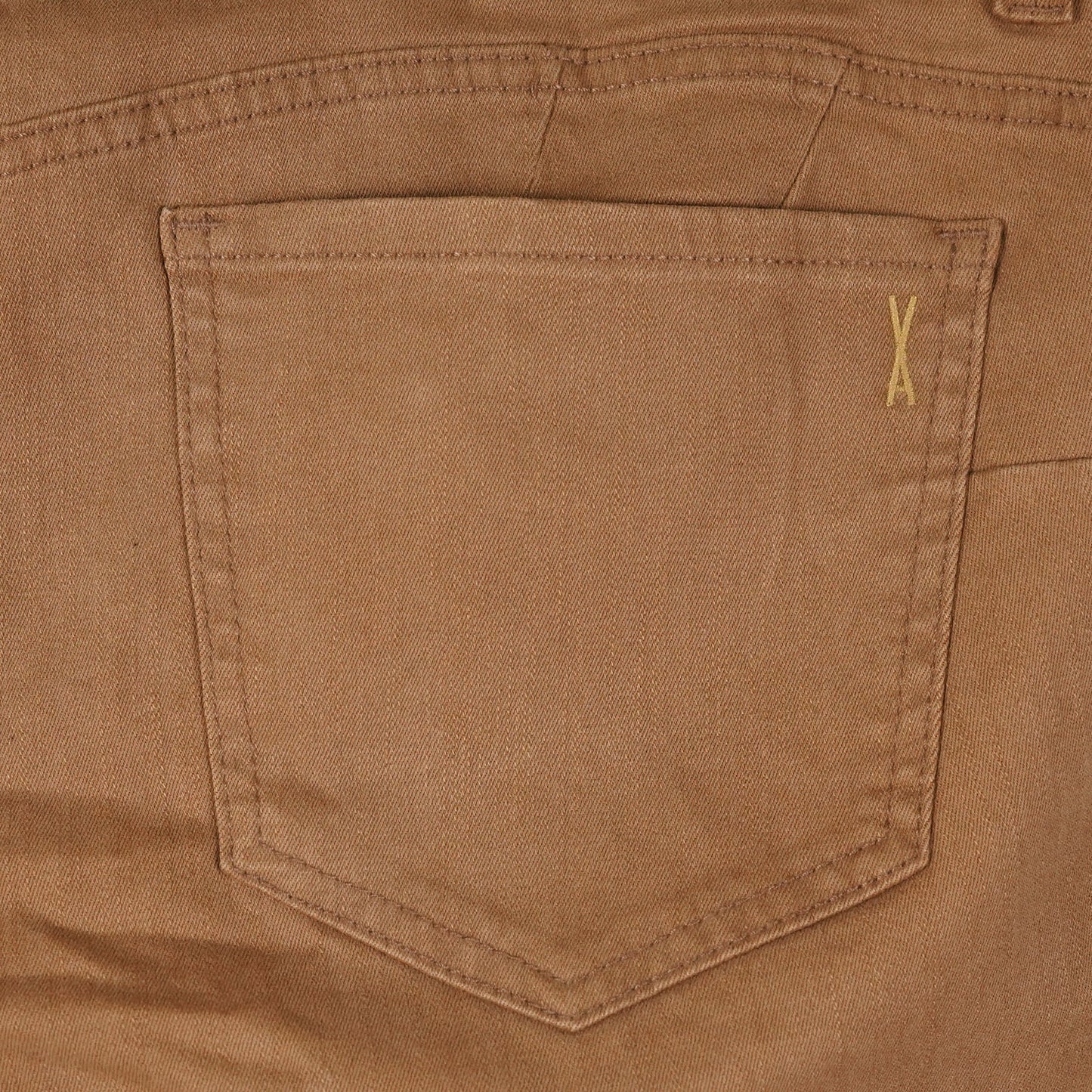 Camel Brown Tapered Fit Plus-Size Jeans PSW-8576