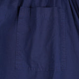 Navy Blue Comfort Plus-Size Cotton Trousers PSM-8571