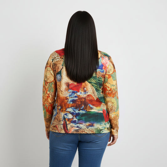 Love in Bloom Long-Sleeve Shirt PSW-9191