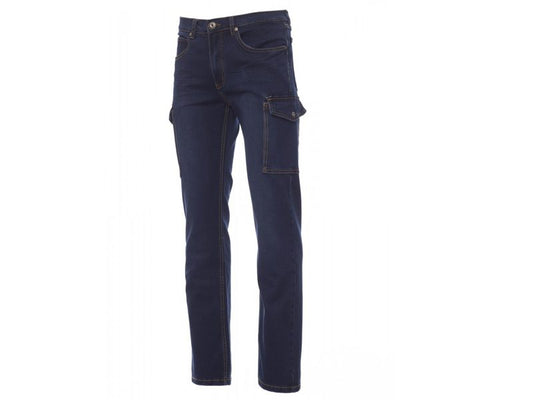 Blue Denim Big Size Cargo B Grade Jeans PSM-6049B