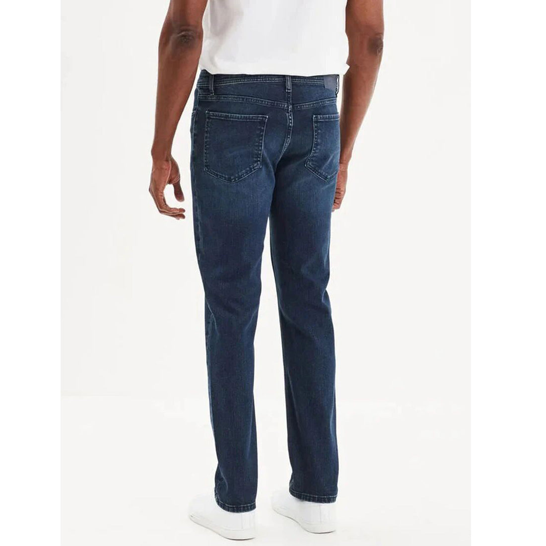 Dark Blue Denim Regular Fit Jeans PSM-9047
