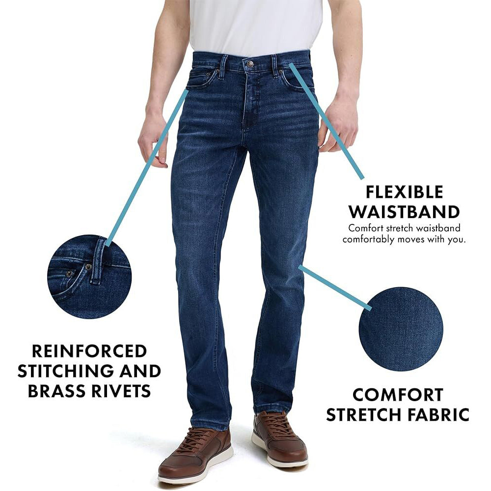 Dark Blue Slim Fit Men’s Jeans PSM-10475