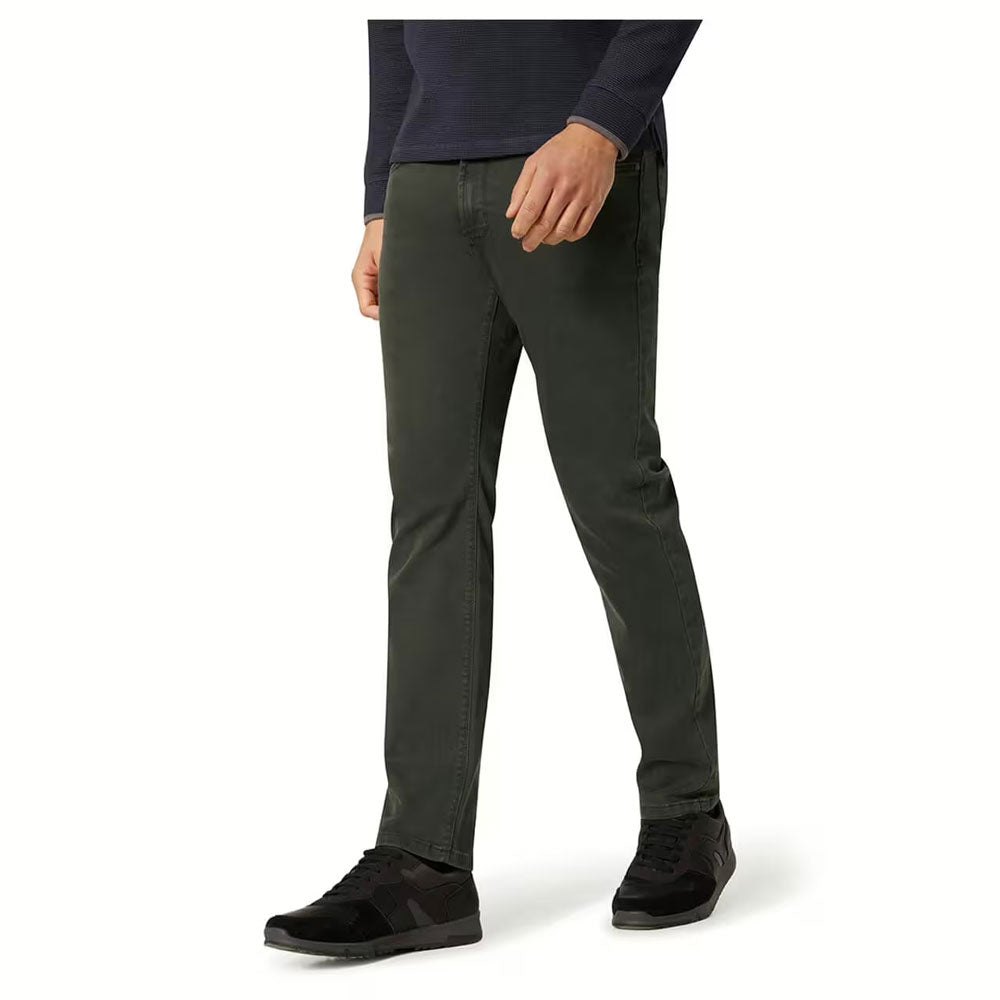 Dark Olive Big Size Regular Fit Cotton Jeans PSM-8831