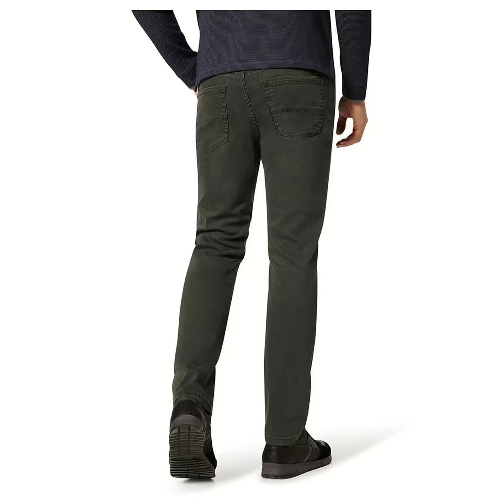 Dark Olive Big Size Regular Fit Cotton Jeans PSM-8831