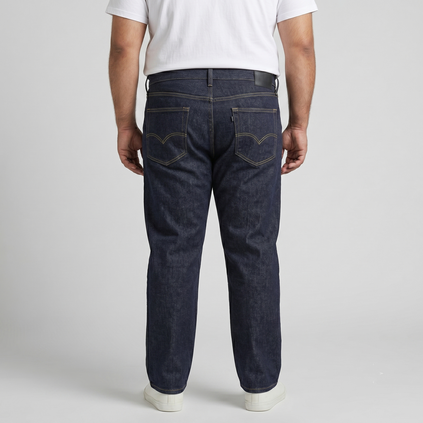 Dark Indigo Straight Fit Denim Jeans PSM-10795