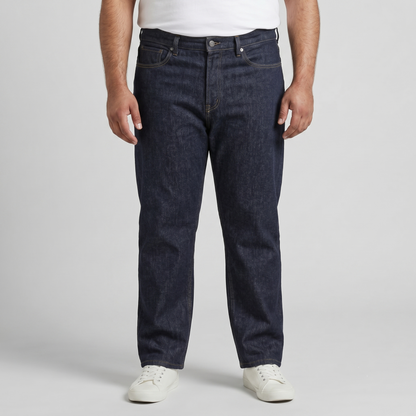 Dark Indigo Straight Fit Denim Jeans PSM-10795