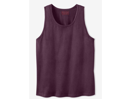 Deep Purple Big & Tall Size Cotton Tank PSM-6640