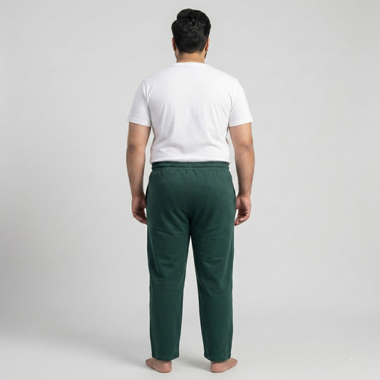 Deep Green Comfort Fit Terry Trousers PSM-11129