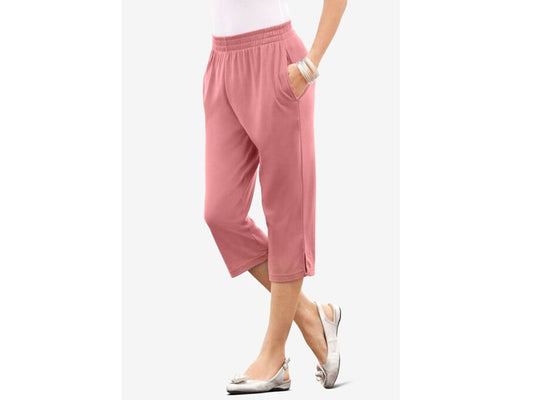 Desert Rose Soft Knit Capri Pant PSW-6688