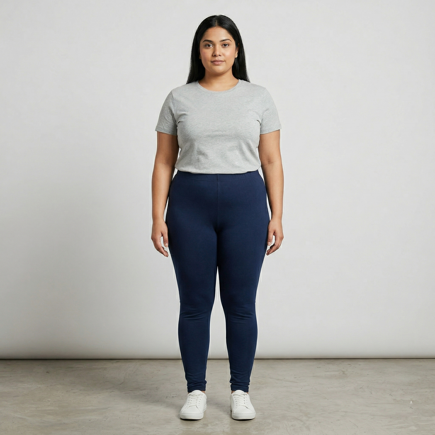 Essential Navy Comfort Fit Leggings PSW-10990
