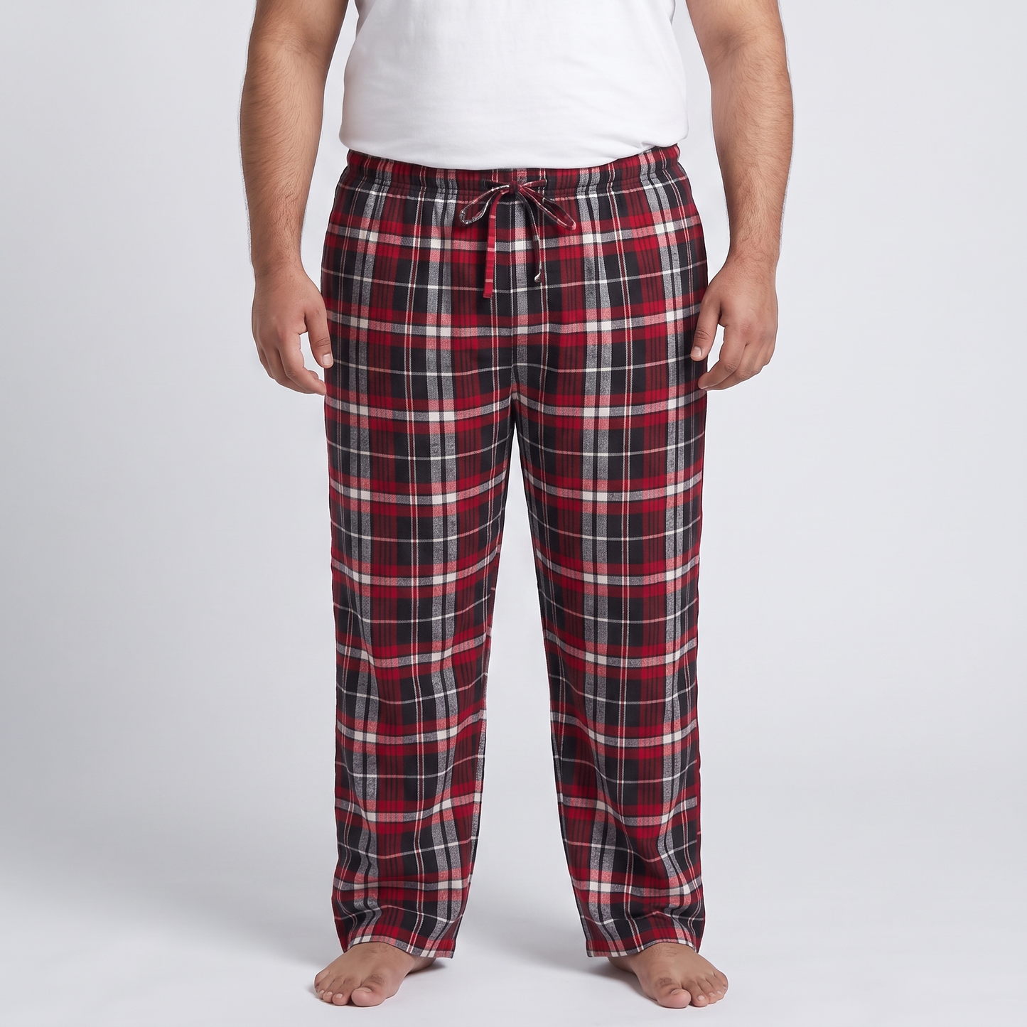 Festive Plaid Flannel Plaid Pajama Pants PSM-10173