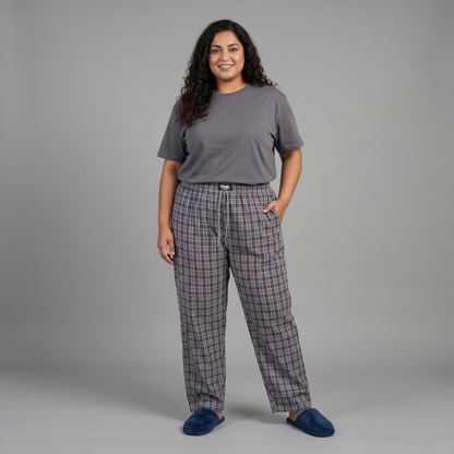 Plus Size 100% Cotton Unisex Pajamas (Pack of 2) PSM-1019