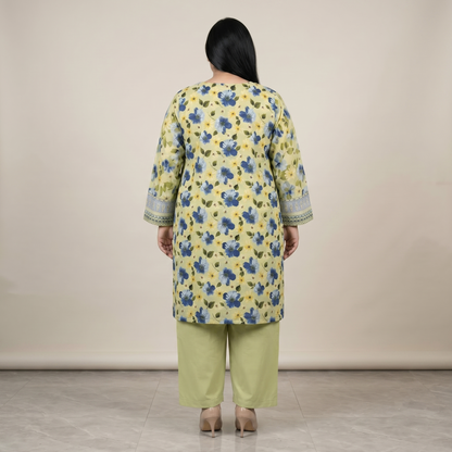 Olive Breeze Festive – 3 Piece Premium Embroidered Fancy Dupatta Suit PSW-11242