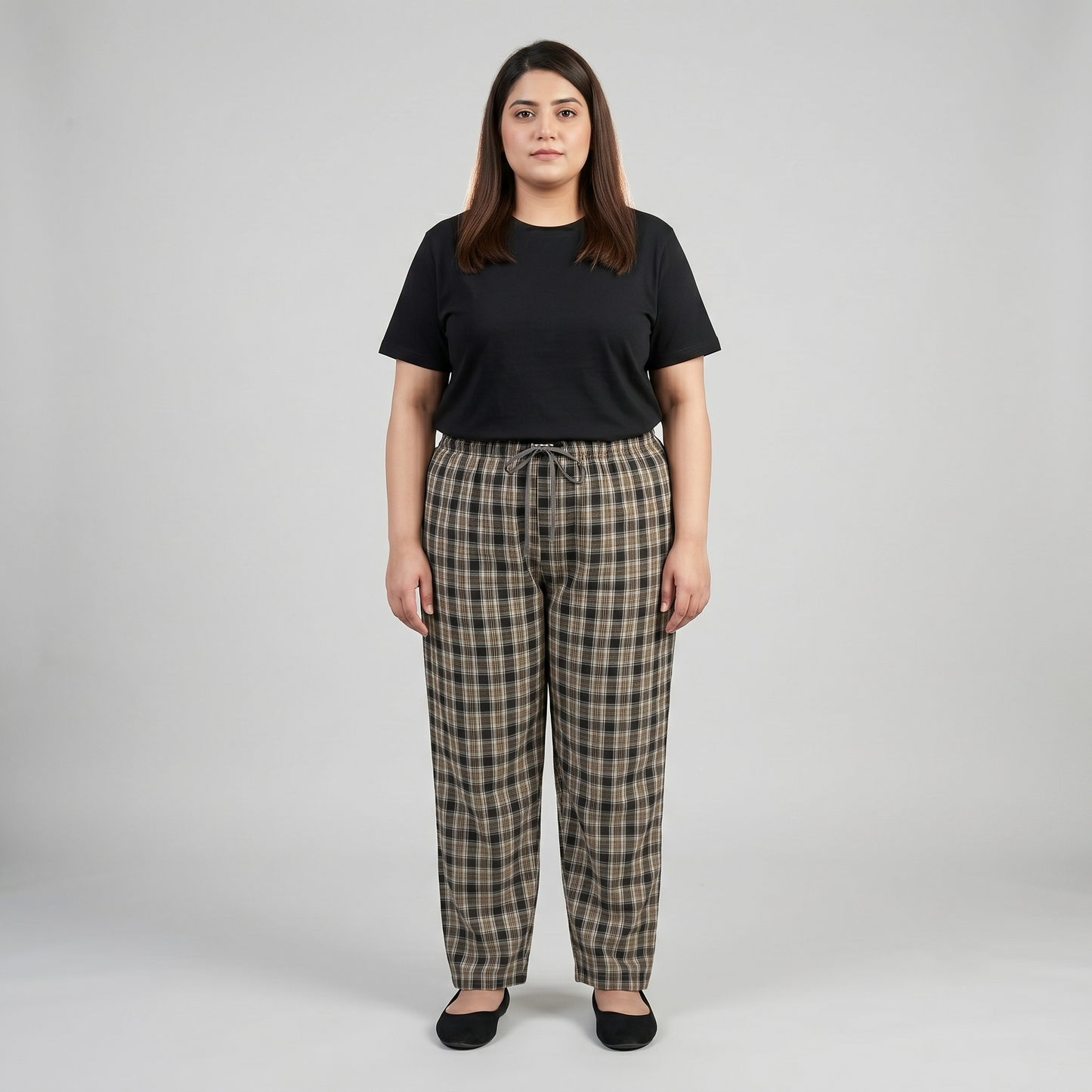 Plus Size 100% Cotton Unisex Pajamas (Pack of 2) PSM-1019