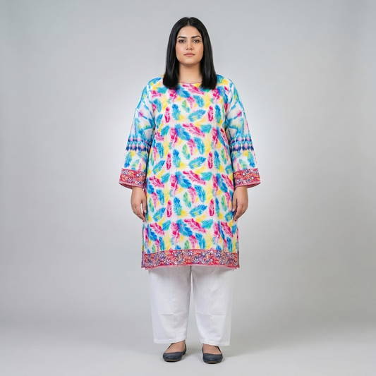 Prism Plume Luxe –  Premium 3 Piece Schifli Festive Ensemble PSW-11243