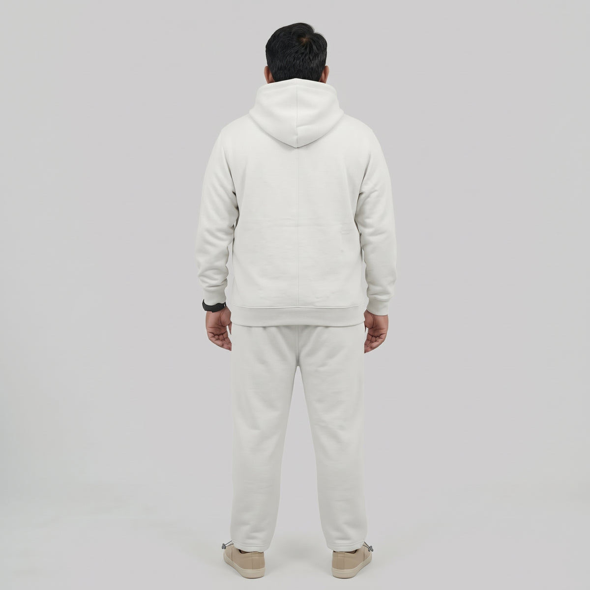 Oatmeal Grey Fleece Co-ord Set PSM-11747