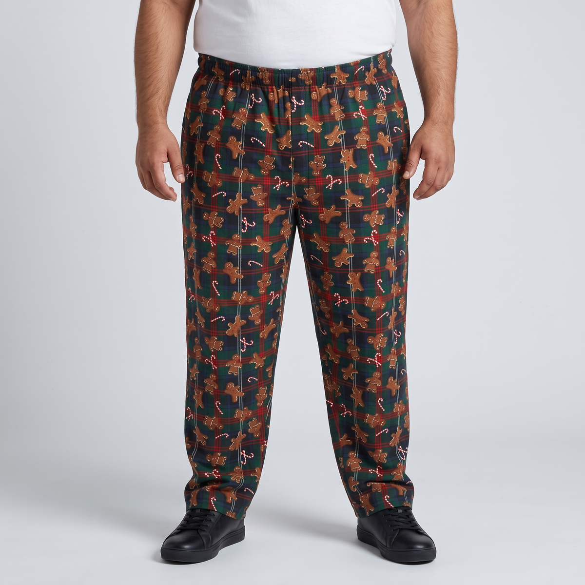Gingerbread Man Flannel Pajama Pants PSM-8995