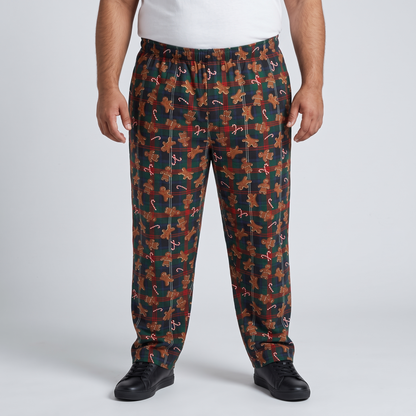 Gingerbread Man Flannel Pajama Pants PSM-8995