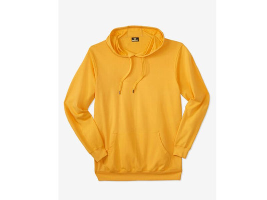 Gold Big Size Lightweight Terry Hoodie PSM-6368