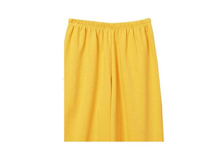 Yellow Plus Size Women Fleece B Grade Pants PSW-3890B