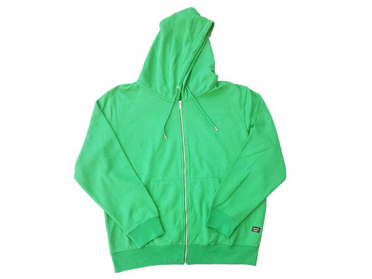 Green Big Size Zipper Hoodie PSM-4002