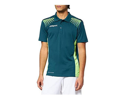 Green Polyester Short Sleeve Polo Shirt PSM-5447