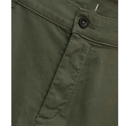 Dark Olive Stretch Chino Pants PSM-8323