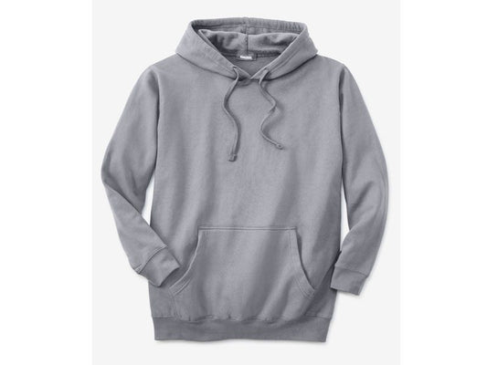 Grey Fleece Big & Tall PullOver B Grade Hoodie PSM-4130B