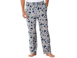 Grey Football Cotton Flannel Pajama Pants PSM-6772