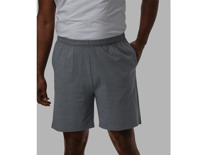 Grey Jersey Big Size Shorts PSM-3932