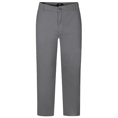Grey Stretch Chino Pant styled for smart casual look