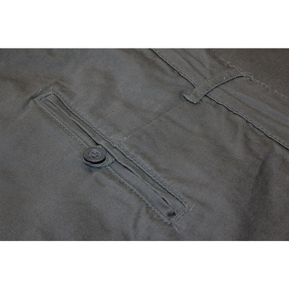Grey Stretch Chino Pant styled for smart casual look