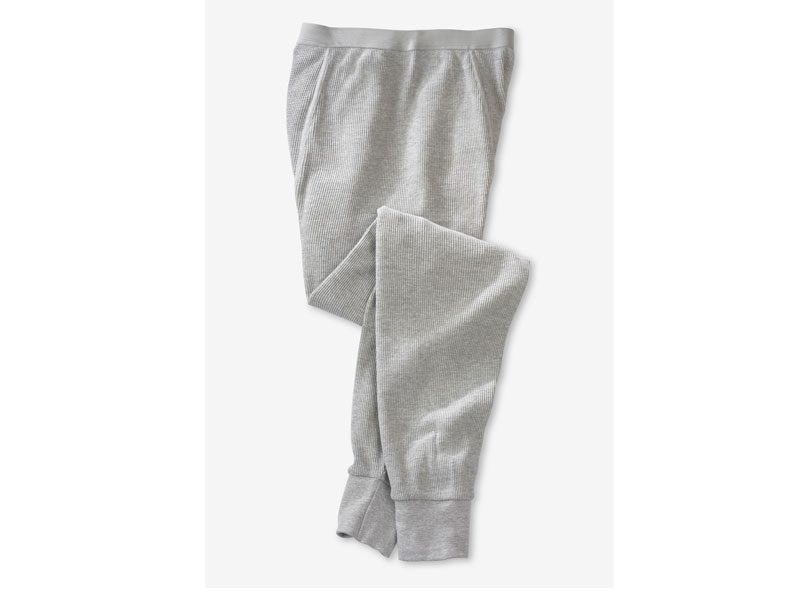 Heather Grey Big & Tall HeavyWeight Thermal Pants PSM-5350