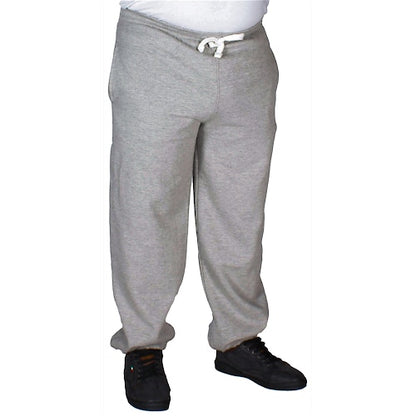 Heather Grey Fleece Plus Size Joggers PSM-8556