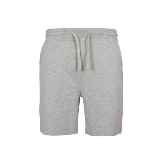 Heather Grey French Terry Drawstring Shorts PSM-8204