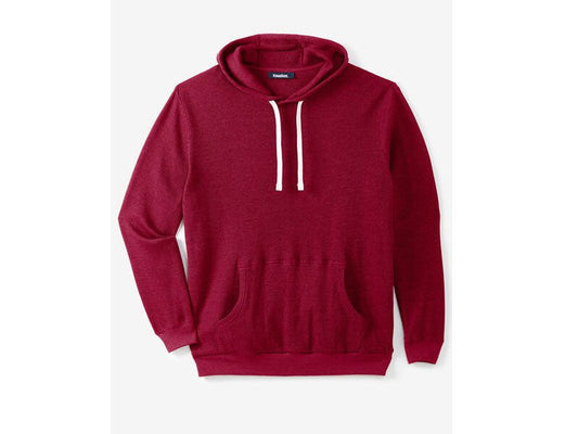 Rich Burgundy Ultra Comfort Fleece Pullover Hoodie PSM-7518