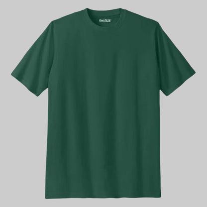 Hunter Green Big & Tall Crewneck T-Shirt PSM-3639