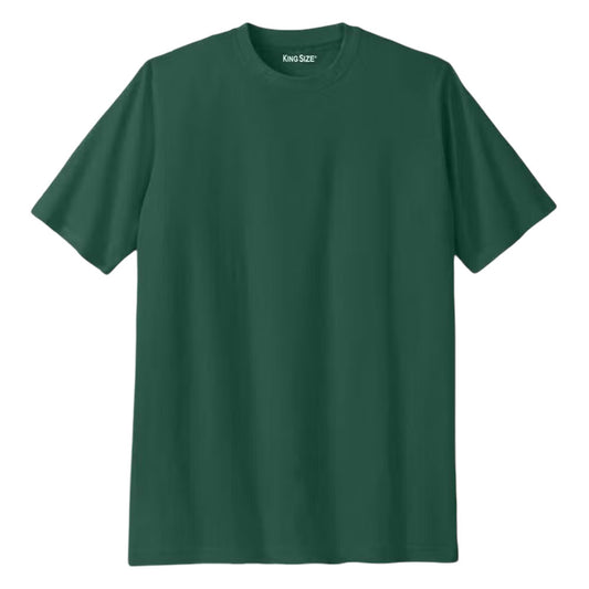 Hunter Green Big & Tall Crewneck T-Shirt PSM-3639