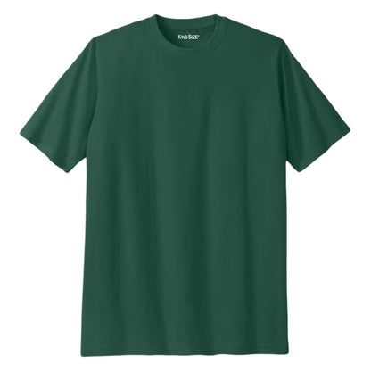 Hunter Green Big & Tall Pocket Crewneck T-Shirt PSM-3639