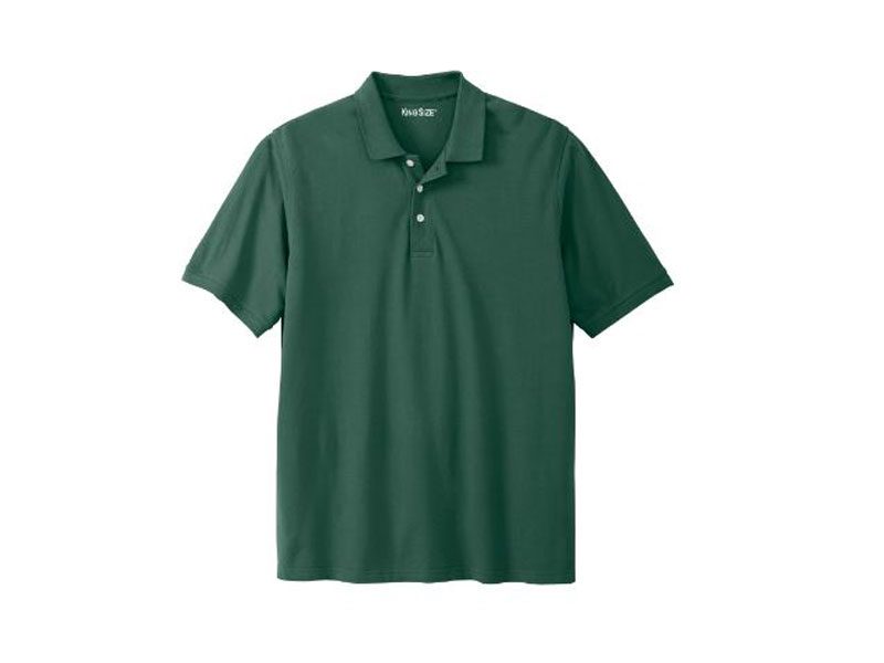 Hunter Green Big Size Pique Polo Shirt PSM-4378