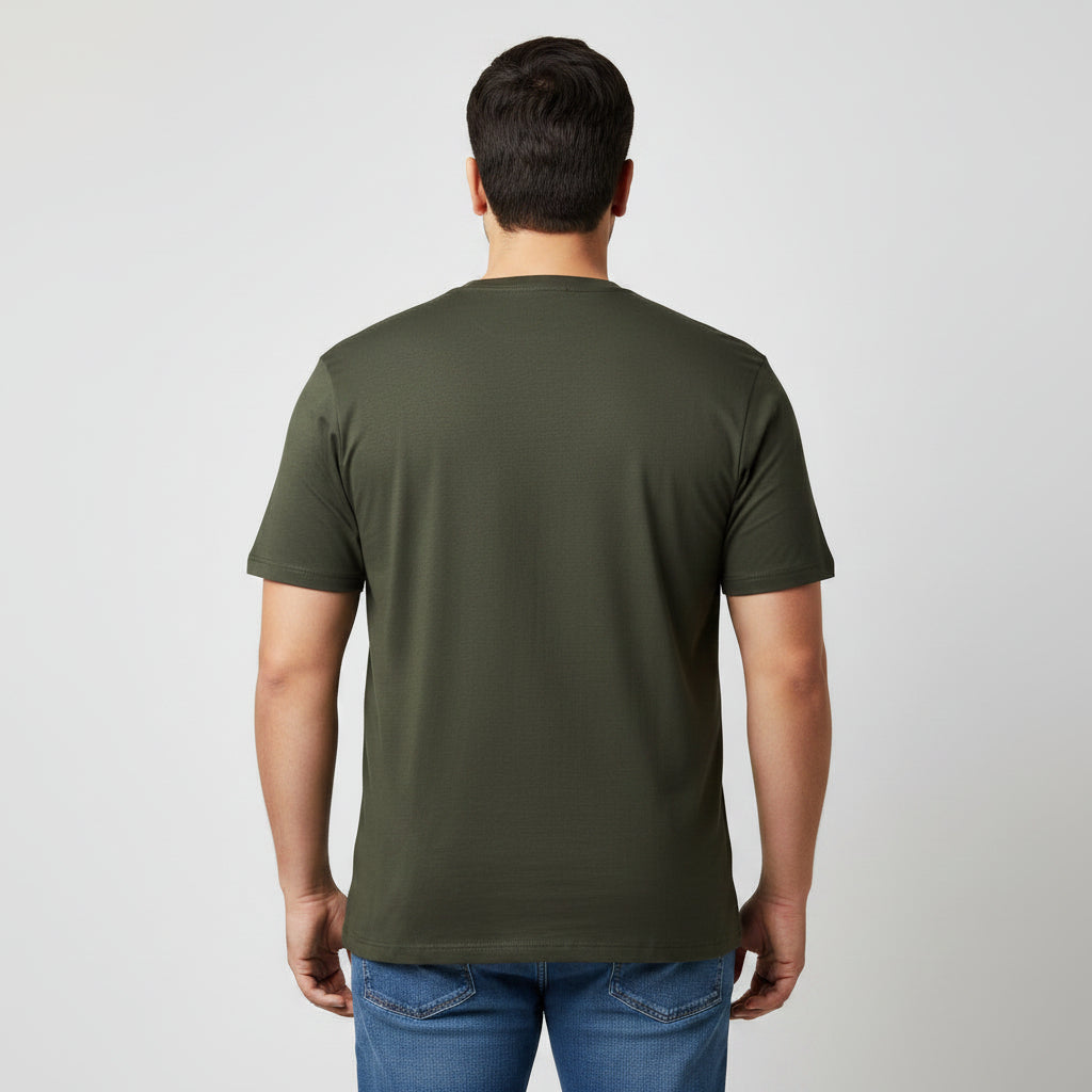 Hunter Green Essential Crewneck T-Shirt PSM-8183