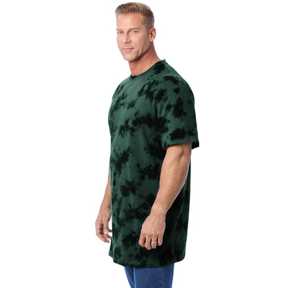 Hunter Marble Lightweight Crewneck T-Shirt – Soft Textured Cotton Blend Tee

