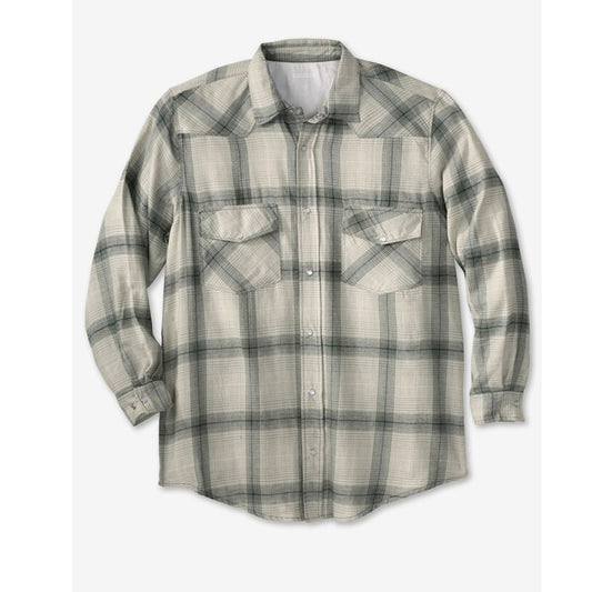 Hunter Ombre Snap Flannel Shirt PSM-8939