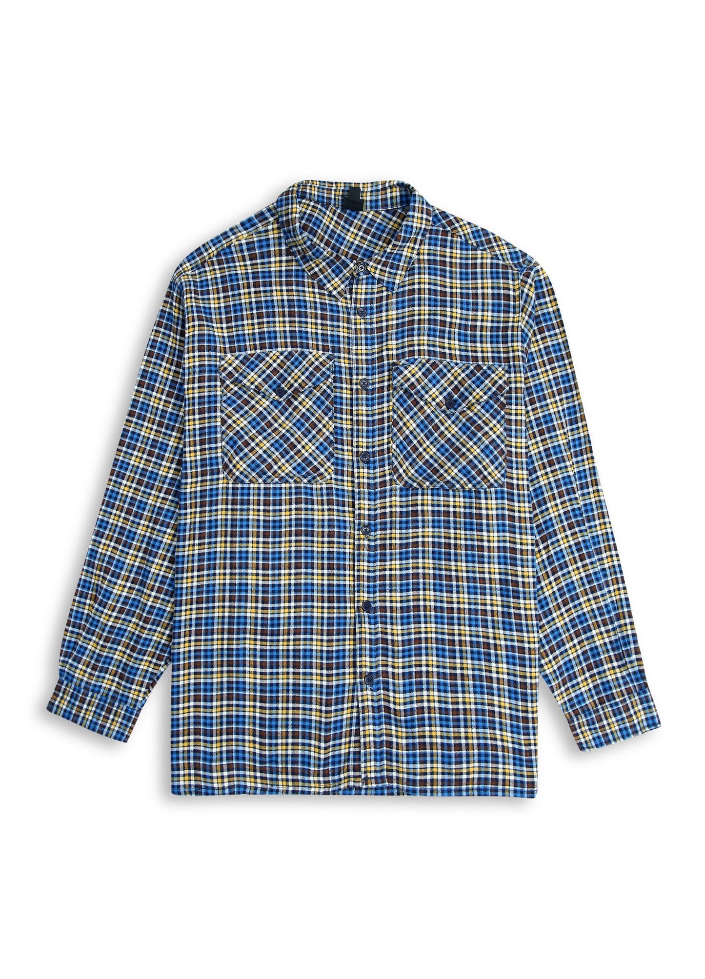 Multi Plaid Holiday Flannel Shirt PSM-7647