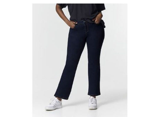 Indigo Plus Size Women Boot Cut Jeans PSW-4664